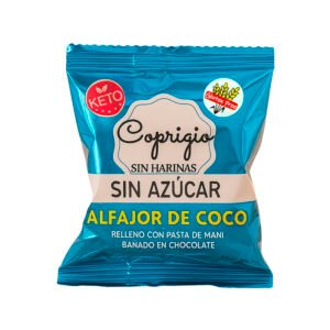 COPRIGIO ALFAJOR SIN AZUCAR KETO MANI X12