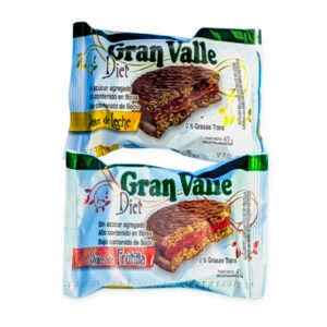 GRAN VALLE ALFAJOR SIN AZUCAR SURTIDO X 18