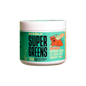 Diabla Super Greens - Suplemento Dietario en Polvo con Sabor a Manzana