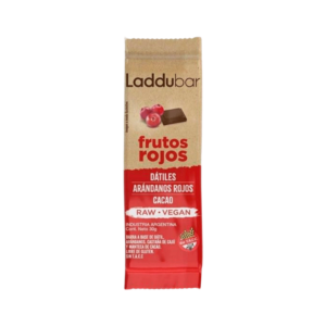 Barritas De Datiles Laddubar Sabor Frutos Rojos
