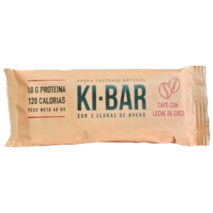 Barritas Proteicas Ki-Bar Sabor Cafe con Leche