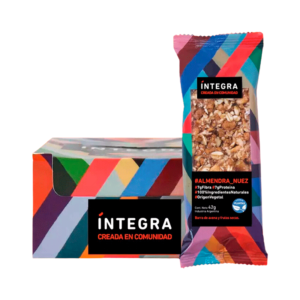 Barra de Cereal Integra Sabor Almendra y Nuez