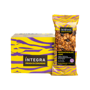 Barra de Cereal Integra Sabor Mani Con Base De Chocolate