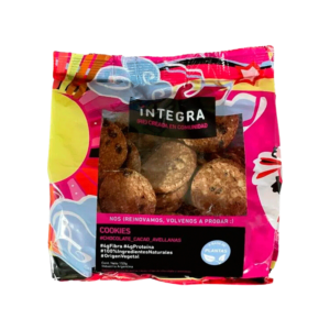 Cookies Integra 150g Sabor Chocolate y Avellanas