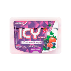Pastillas Sin Azúcar ICY Sabor Frutos del Bosque