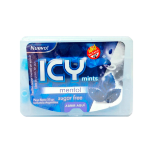 Pastillas Sin Azúcar ICY Sabor Mentol