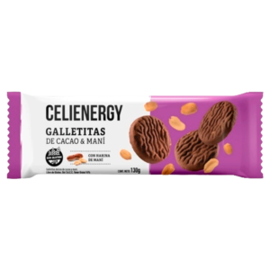 Galletitas Celienergy Sabor Cacao Y Mani