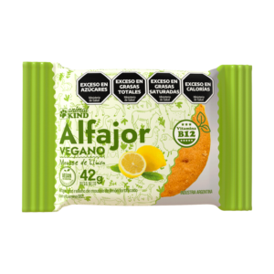 Alfajores Animal Kind Relleno De Limon