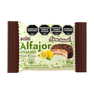 Alfajores Animal Kind Relleno De Limon Con Chocolate