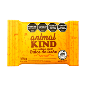 Alfajores Animal Kind Relleno Sabor Dulce De Leche