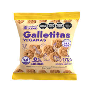 Galletitas Animal Kind De Vainilla