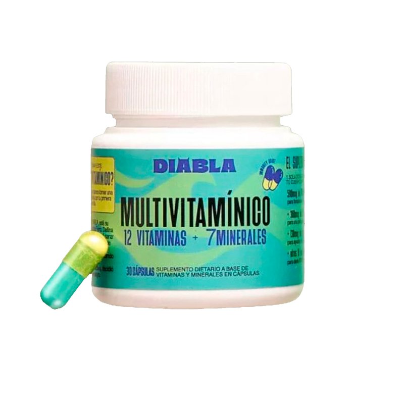 DIABLA MULTIVITAMINICO 30 CAPSULAS