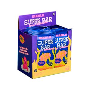 DIABLA BARRA DE CACAO Y ALMENDRAS X10 UNIDADES