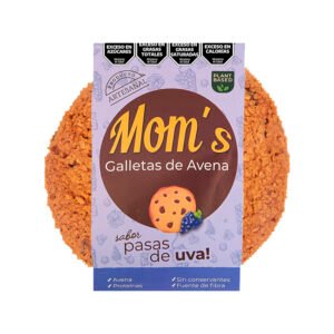 MOMS GALLETA PASAS DE UVA X10